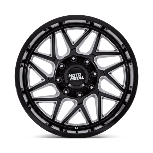Moto Metal - MO812 TURBINE | 20X9 / 1 Offset / 5X139.7 Bolt Pattern | MO812BE20908501