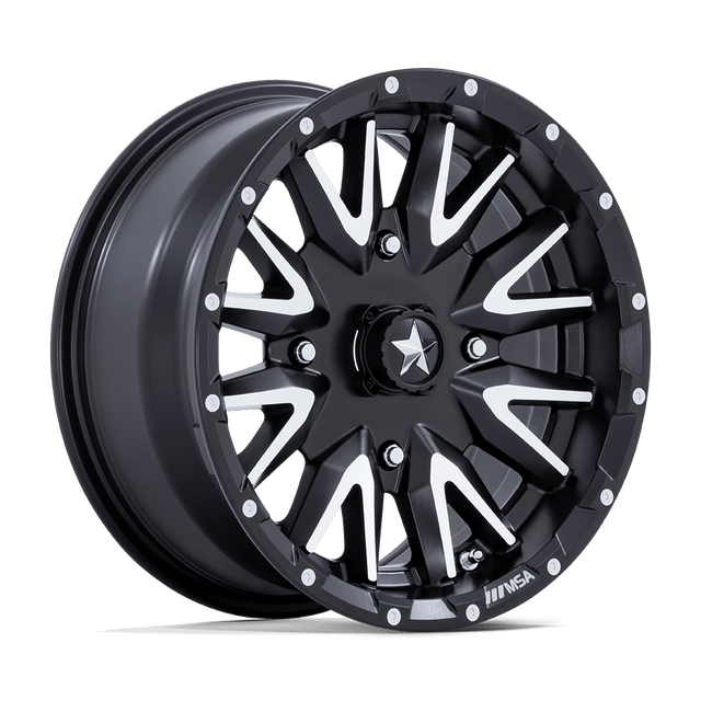MSA Offroad Wheels - M49 CREED | 24X7 / 0 Offset / 4X110 Bolt Pattern | MA049MD24704000