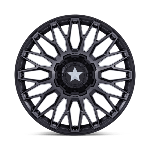 MSA Offroad Wheels - M50 CLUBBER | 24X7 / 0 Offset / 4X137/4X156 Bolt Pattern | MA050MT24704A00