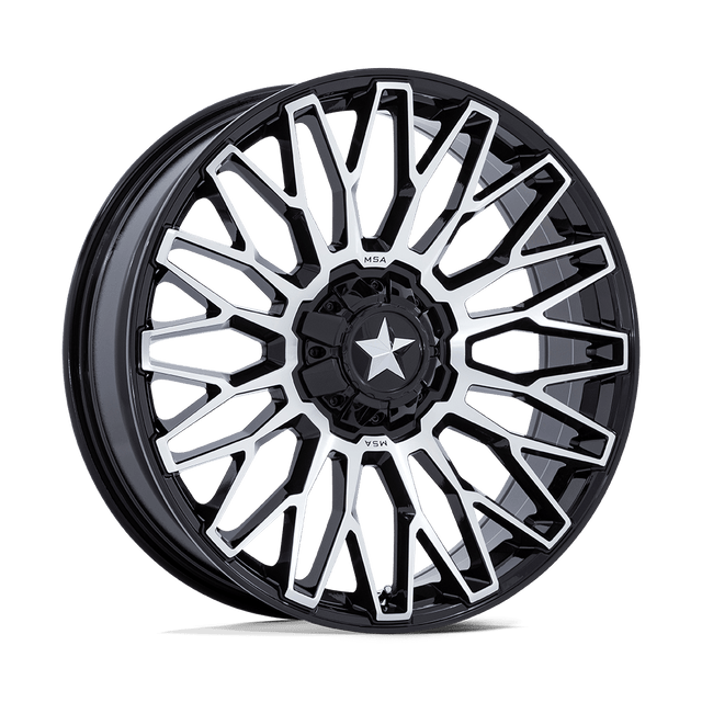MSA Offroad Wheels - M50 CLUBBER | 24X7 / 0 Offset / 4X137/4X156 Bolt Pattern | MA050BD24704A00