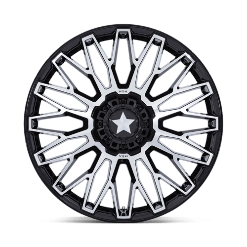 MSA Offroad Wheels - M50 CLUBBER | 24X7 / 0 Offset / 4X137/4X156 Bolt Pattern | MA050BD24704A00