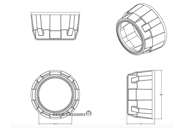 Mini Gatling Gun (Black Series)