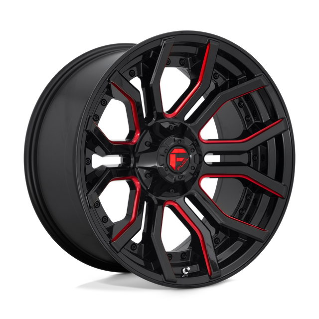 Fuel 1PC - D712 RAGE | 20X10 / -18 Offset / 6X135/6X139.7 Bolt Pattern | D71220009847
