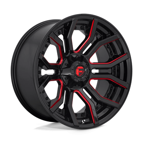 Fuel 1PC - D712 RAGE | 20X10 / -18 Offset / 6X135/6X139.7 Bolt Pattern | D71220009847