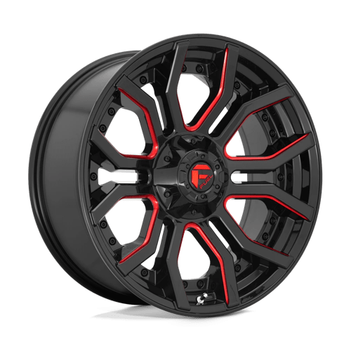 Fuel 1PC - D712 RAGE | 20X9 / 01 Offset / 5X127/5X139.7 Bolt Pattern | D71220905750