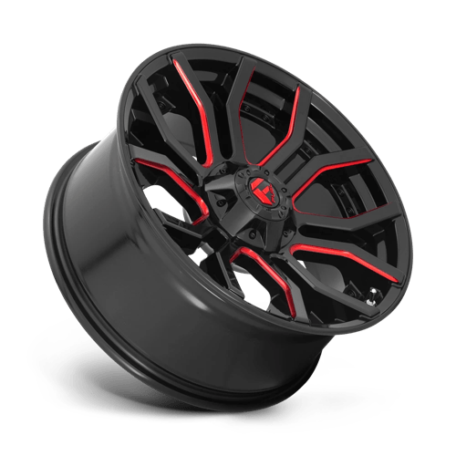 Fuel 1PC - D712 RAGE | 24X12 / -44 Offset / 8X165.1 Bolt Pattern | D71224208247