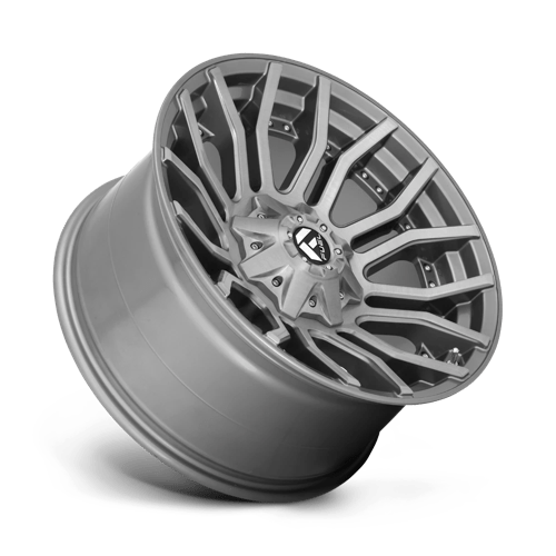 Fuel 1PC - D713 RAGE PLATINUM | 20X10 / -18 Offset / 8X180 Bolt Pattern | D71320001847