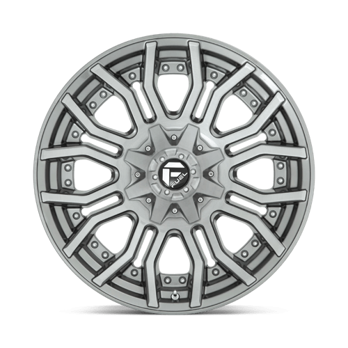 Fuel 1PC - D713 RAGE PLATINUM | 20X10 / -18 Offset / 8X180 Bolt Pattern | D71320001847