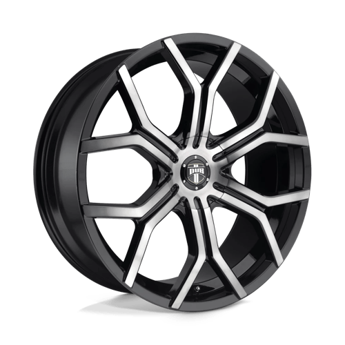 DUB 1PC - S209 ROYAUTÉS | 22X9,5 / 10 Décalage / Modèle de boulon VIERGE | S209229500+10D