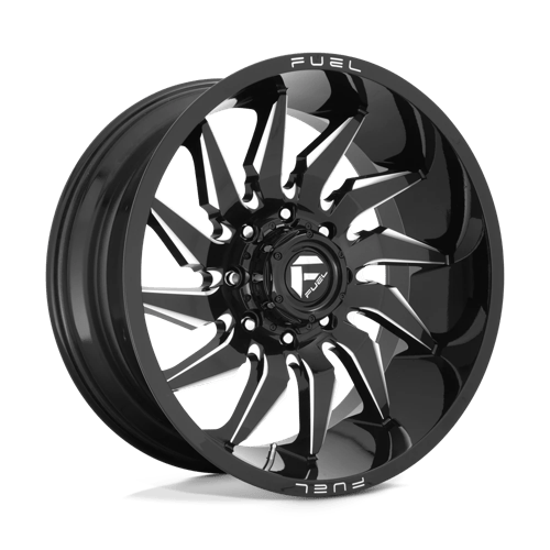Fuel 1PC - D744 SABER | 24X12 / -44 Offset / 8X180 Bolt Pattern | D74424201847