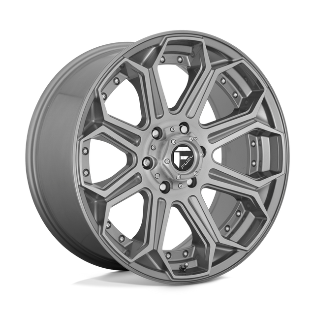 Fuel 1PC - D705 SIEGE | 22X10 / -18 Offset / 6X139.7 Bolt Pattern | D70522008447