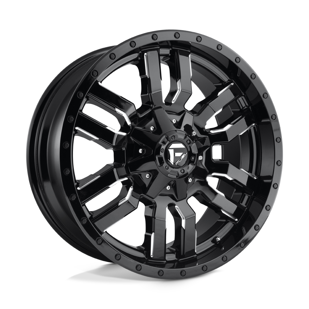 Fuel 1PC - D595 SLEDGE | 17X9 / -12 Offset / 5X114.3/5X127 Bolt Pattern | D59517902645