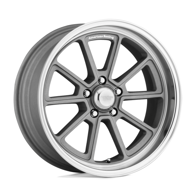 American Racing Vintage - VN510 BROUILLON | 18X8 / 00 Décalage / 5X120.65 Modèle de boulon | VN51088034400