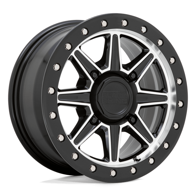 Black Rhino Hard Alloys - UTV - WEBB UTV | 15X7 / 52 Offset / 4X110 Bolt Pattern | 1570WEB514110F80