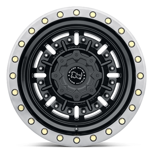 Black Rhino Hard Alloys - ABRAMS | 20X9.5 / 2 Offset / 5X130 Bolt Pattern | 2095ABR025130B84