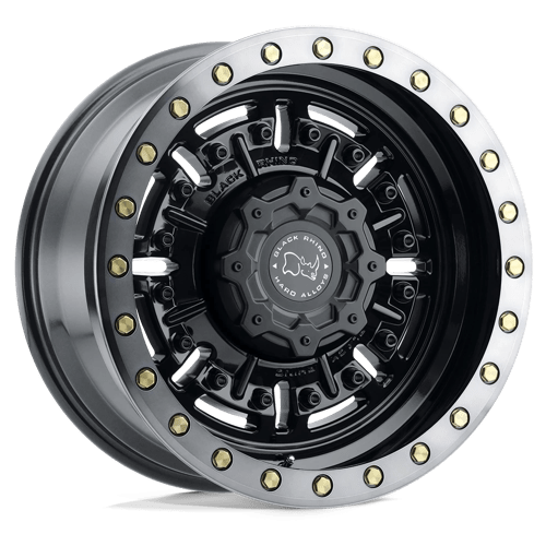 Alliages durs Black Rhino - ABRAMS | Modèle de boulon 20X9,5 / 12 Offset / 6X114,3 | 2095ABR126114B76
