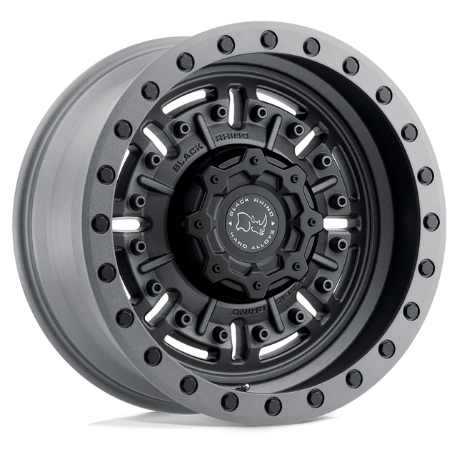 Black Rhino Hard Alloys - ABRAMS | 17X8.5 / 0 Offset / 6X139.7 Bolt Pattern | 1785ABR006140G12