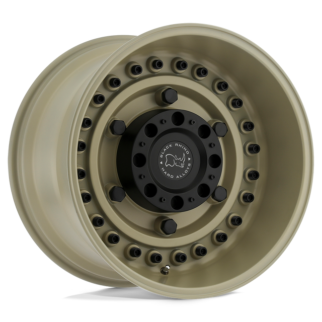 Alliages durs Black Rhino - ARMORY | Modèle de boulon 20X12 / -44 Offset / 8X180 | 2012ARY-48180D25