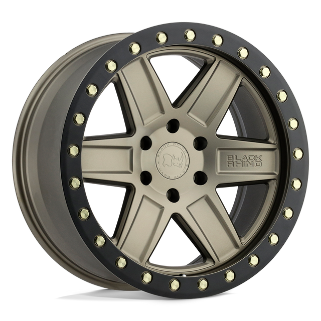 Alliages durs Black Rhino - ATTICA | 20X9.5 / -18 Offset / 5X127 Modèle de boulon | 2095ATA-85127Z71