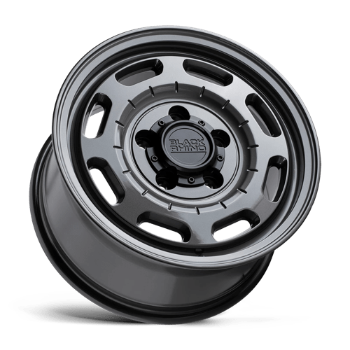 Alliages durs Black Rhino - BANDOLIER | Modèle de boulon 16X8 / 45 Offset / 5X130 | 1680BDR455130G78