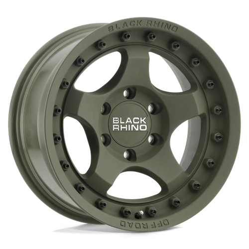 Alliages durs Black Rhino - BANTAM | 16X8 / -10 Offset / 5X127 Modèle de boulon | 1680BTM-05127N71