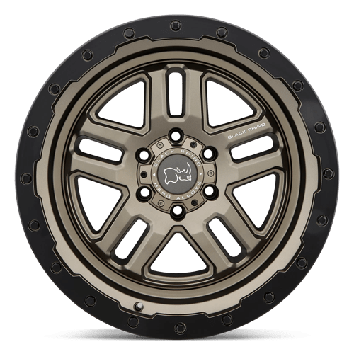 Alliages durs Black Rhino - BARSTOW | 17X9,5 / 12 Offset / 6X139,7 Modèle de boulon | 1795BTW126140Z12