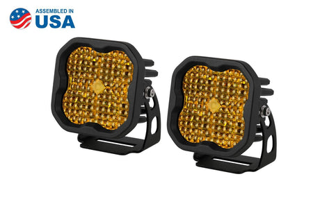 Stage Series 3" Ss3 Yellow Led Pod Standard (Pair)