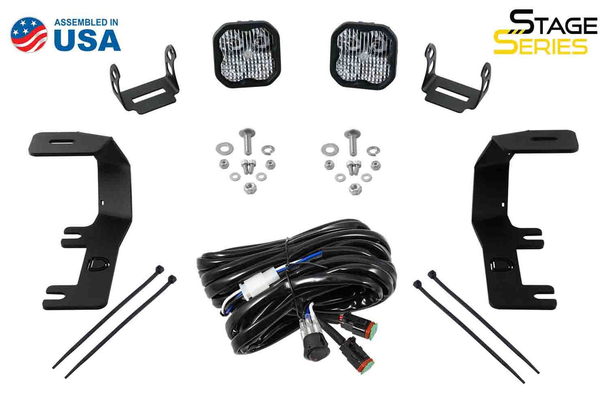 Stage Series Led Ditch Light Kit For 2014-2019 Gmc Sierra 1500