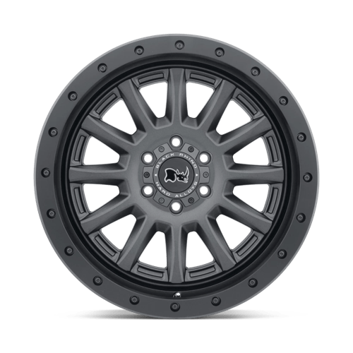 Alliages durs Black Rhino - DUGGER | Modèle de boulon 18X8,5 / 10 Offset / 6X135 | 1885DGR106135M87