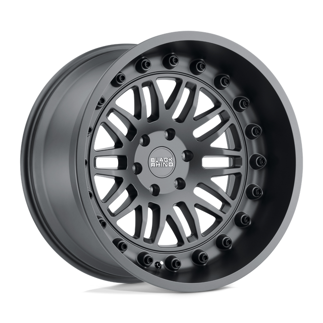 Alliages durs Black Rhino - FURY | Modèle de boulon 20X9,5 / 12 Offset / 5X150 | 2095FRY125150G10