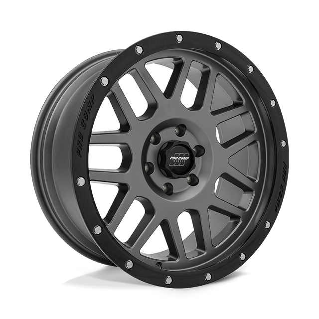 Alliages Pro Comp - PA40 VERTIGO | 20X9 / -12 Offset / 6X135 Modèle de boulon | PXA2640-293645