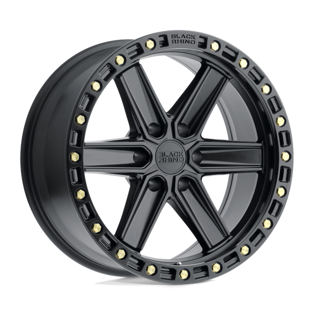 Alliages durs Black Rhino - HENDERSON | Modèle de boulon 17X9 / 12 Offset / 6X132 | 1790HDS126132B74