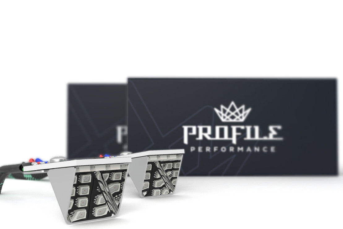 Demon Eyes : Prisme de profil (RVB) (simple)