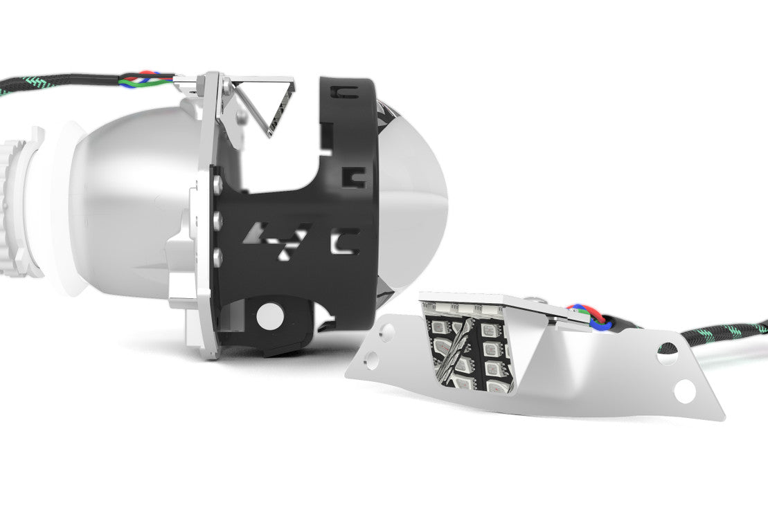 Demon Eyes : Prisme de profil (RVB) (simple)