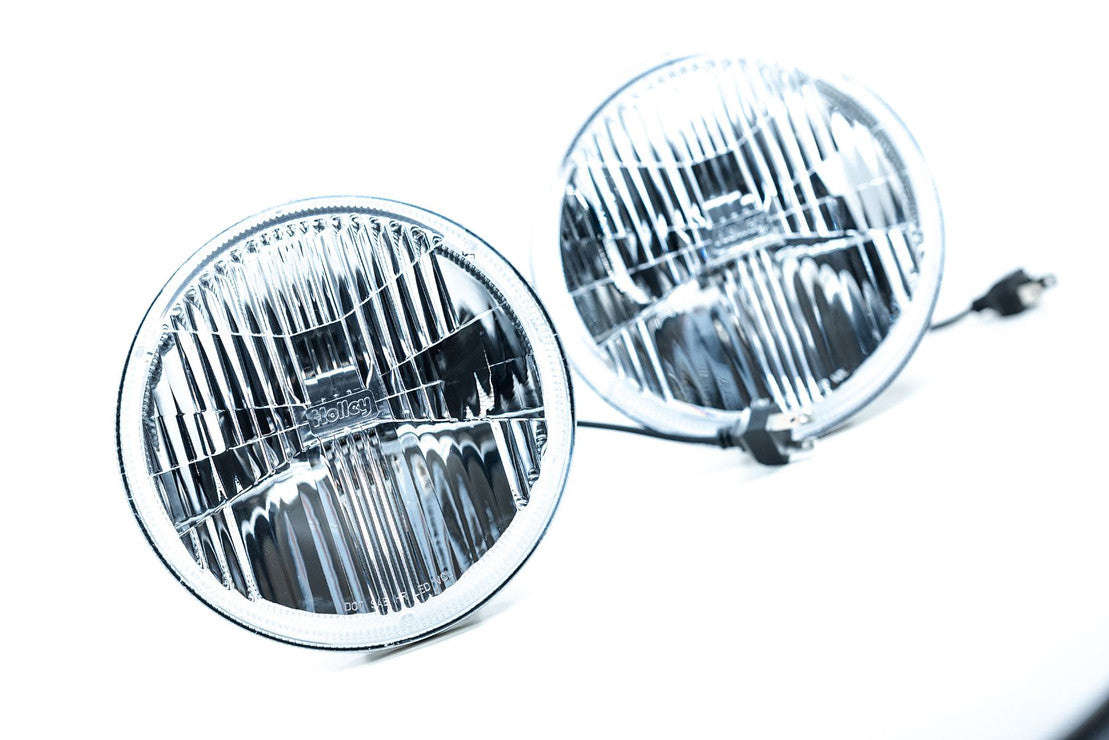 Sealed Beam: Holley Retrobright Led Headlights (5.75" Round)
