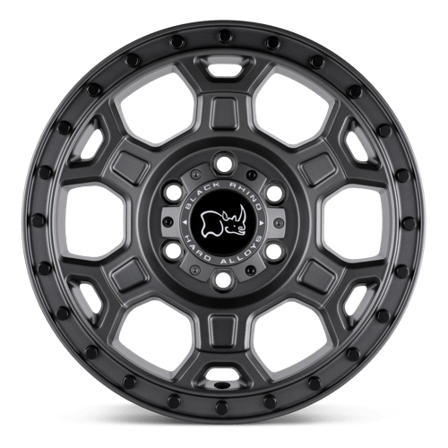 Alliages durs Black Rhino - MIDHILL | Modèle de boulon 18X8 / 48 Offset / 6X130 | 1880MHL486130G84