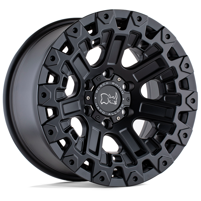 Alliages durs Black Rhino - OZARK | Modèle de boulon 17X9,5 / 12 Offset / 6X139,7 | 1795ZRK126140M12