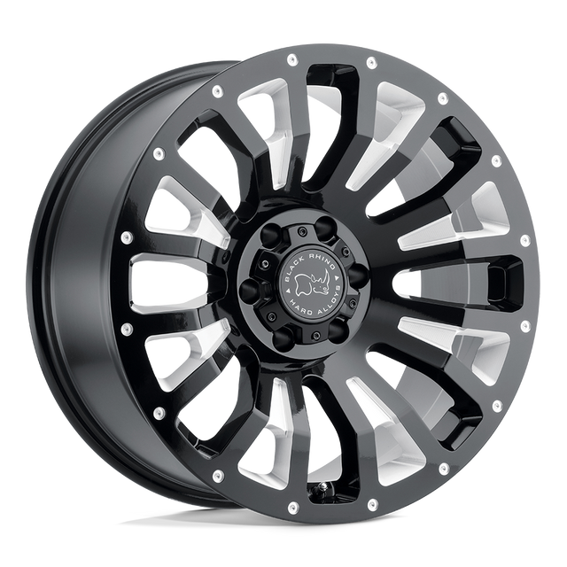 Black Rhino Hard Alloys - PINATUBO | Modèle de boulon 18X9,5 / -18 Offset / 8X170 | 1895PNT-88170B25
