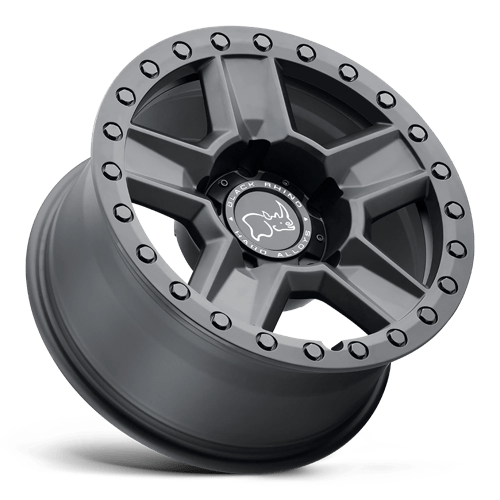 Alliages durs Black Rhino - RAVINE | 17X8.5 / -18 Offset / 5X127 Modèle de boulon | 1785RVN-85127M71