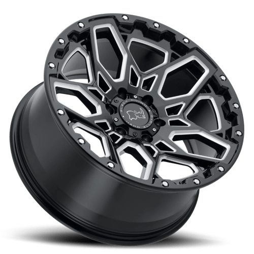 Black Rhino Hard Alloys - SHRAPNEL | 20X9.5 / -18 Offset / 5X127 Bolt Pattern | 2095SHR-85127B71