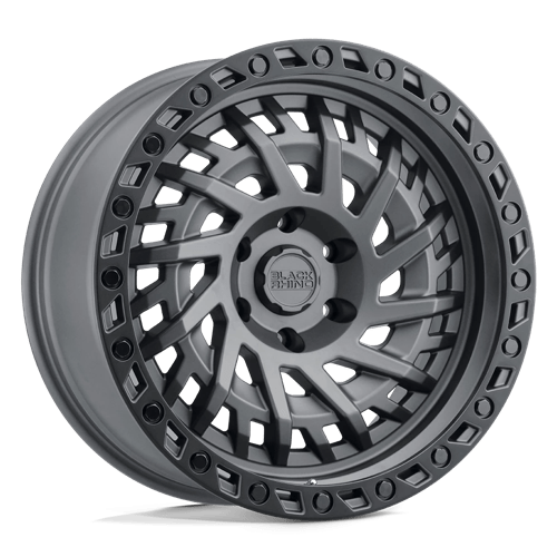Alliages durs Black Rhino - SHREDDER | 18X9,5 / 0 Offset / 5X127 Modèle de boulon | 1895SHD005127G71