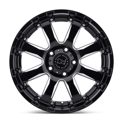 Black Rhino Hard Alloys - SIERRA | 17X9 / 12 Offset / 6X139.7 Bolt Pattern | 1790SRA126140B12
