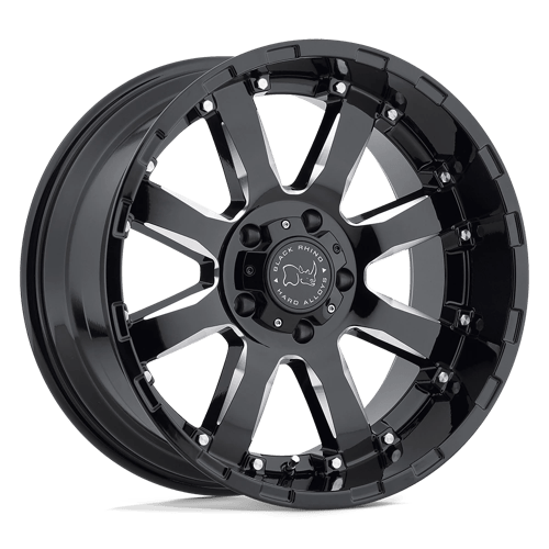 Black Rhino Hard Alloys - SIERRA | 17X9 / -12 Offset / 5X127 Bolt Pattern | 1790SRA-25127B78
