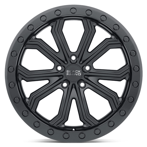 Black Rhino Hard Alloys - TRABUCO | 17X8 / 25 Offset / 5X120 Bolt Pattern | 1780TBC255120M76