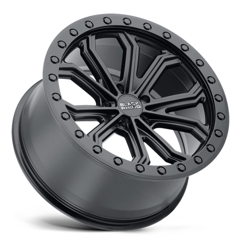 Black Rhino Hard Alloys - TRABUCO | 17X8 / 25 Offset / 5X120 Bolt Pattern | 1780TBC255120M76