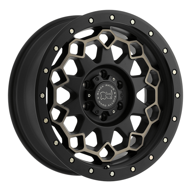 Alliages durs Black Rhino - DIAMANTE | Modèle de boulon 20X9 / 0 Offset / 5X139.7 | 2090DMN005140M78