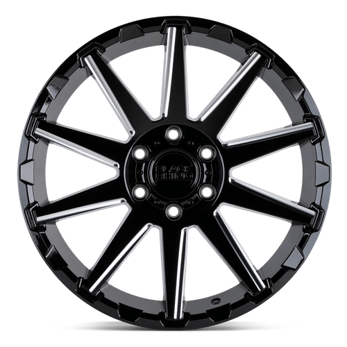 Alliages durs Black Rhino - TYPHOON | 18X9,5 / -18 Offset / 5X127 Modèle de boulon | 1895TYN-85127B71
