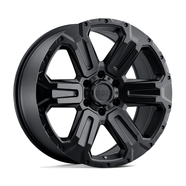 Alliages durs Black Rhino - WANAKA | Modèle de boulon 18X9 / -18 Offset / 6X139.7 | 1890WKA-86140M12