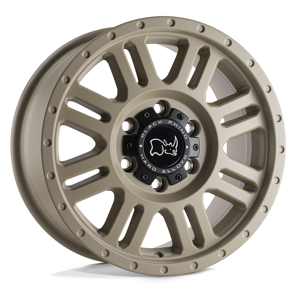 Black Rhino Hard Alloys - YELLOWSTONE | 17X8 / 38 Offset / 6X130 Bolt Pattern | 1780YWN386130D84