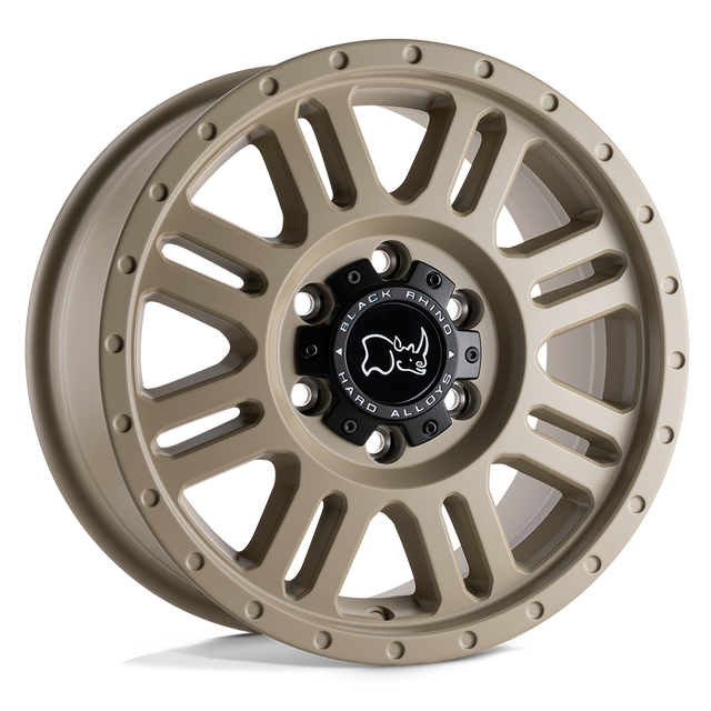 Black Rhino Hard Alloys - YELLOWSTONE | 17X8 / 38 Offset / 6X130 Bolt Pattern | 1780YWN386130D84